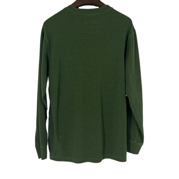 Duluth Trading Co Mens Thermal Henley pull over Shirt Size Large - Picture 3 of 4